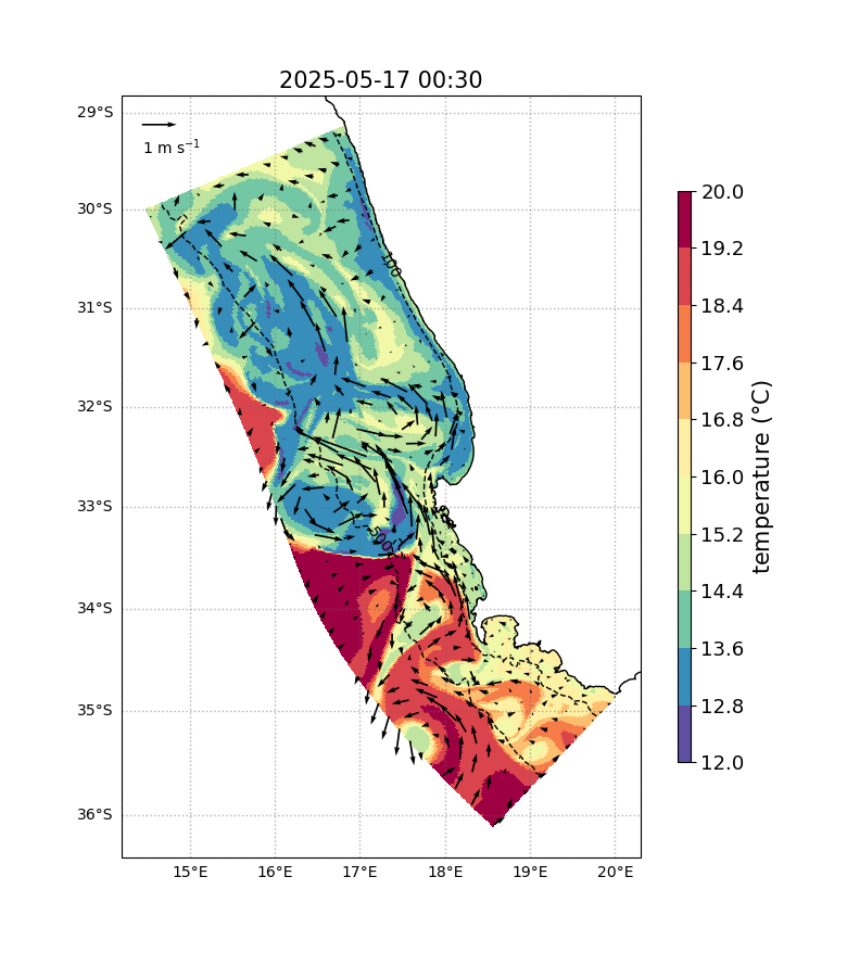 Sea Surface Temperature Animation